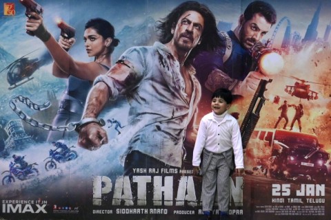 Superstar Shah Rukh Khan's new film 'Pathaan' has smashed Indian box office records following its release last week