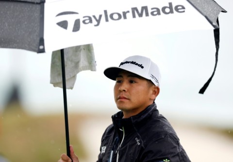 American Kurt Kitayama holds the halfway lead in the US PGA Tour Pebble Beach Pro-Am
