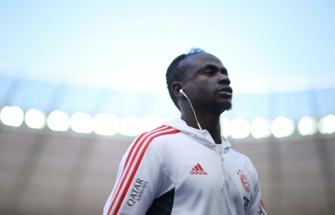 Bayern Munich's Senegalese forward Sadio Mane returned to training for the first time since he suffered an injury that ruled him out of the World Cup 
