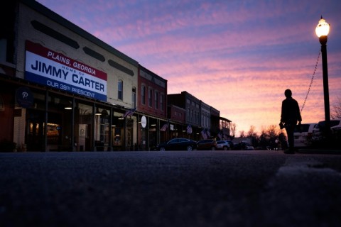 Plains, Georgia boldly welcomes visitors to the hometown of the 39th president