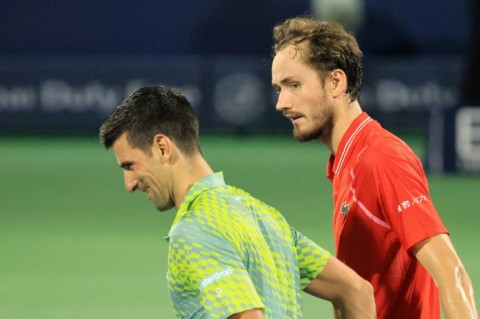 Daniil Medvedev ends Novak Djokovic's unbeaten run in Dubai, sets Andrey  Rublev clash in final – ThePrint – ANIFeed