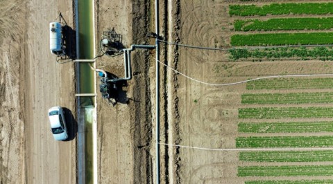 Farmers realized Imperial Valley's permanent sunshine would allow it to produce crops year-round, as long as they could keep the fields watered