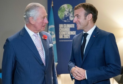 Charles has met Macron previously, including at the UN climate change summit in Glasgow in 2021