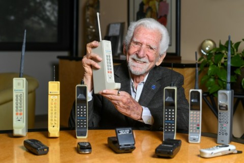 Martin Cooper -- a man dubbed 'the father of the cell phone' -- led the team that came up with the first working mobile phone