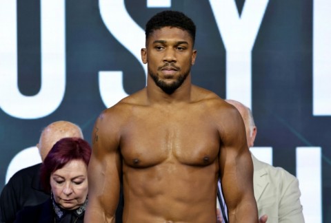 Britain's Anthony Joshua