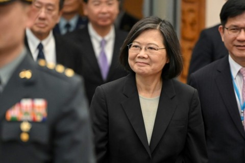 Taiwan President Tsai Ing-wen left for the United States, from where she will head to Guatemala and Belize before heading to the US state of California