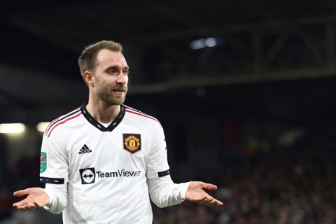 Manchester United midfielder Christian Eriksen is nearing a return from an ankle injury