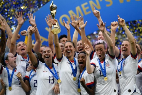 The United States won the 2019 women's World Cup in France