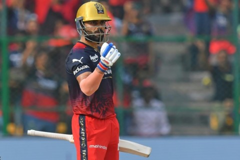 Royal Challengers Bangalore's Virat Kohli 