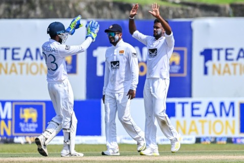 Sri Lanka thrashed Ireland by an innings and 280 runs on Tuesday