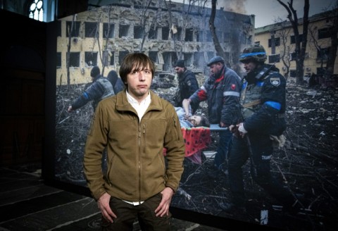 Ukrainian photographer Evgeniy Maloletka of the Associated Press won the 2023 World Press Photo of the Year award