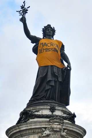 Macron has been facing one of the biggest challenges of his second mandate