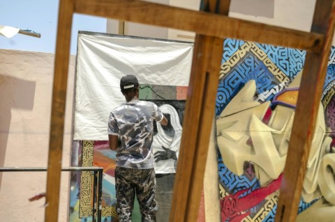 

Graffiti is considered an art form in Senegal, the works often bearing messages on issues such as politics, education, health and the environment