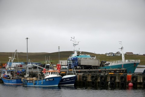 Locals on Shetland first exchange knitwear for flour, sugar and other supplies from passing fishermen