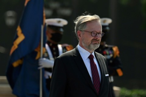 Prime Minister Petr Fiala's government has come under fire from low-income voters over record inflation 