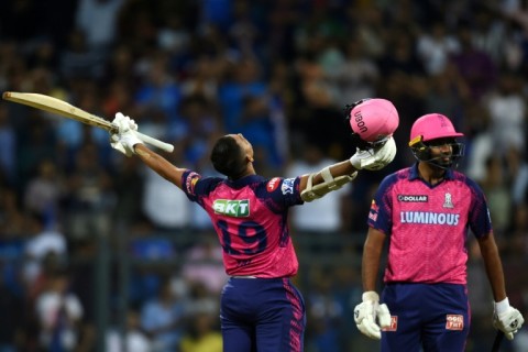 Yashasvi Jaiswal scored his maiden IPL century earlier in the season