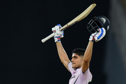 Shubman Gill's hundred helped reigning champions Gujarat Titans book their place in the IPL play-offs