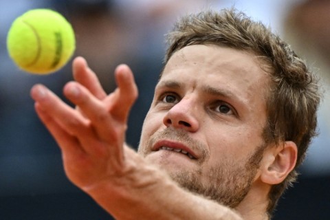 Germany's Yannick Hanfmann has made it through to the French Open second round for the first time