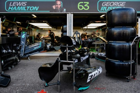 Mercedes introduced upgrades including sidepods in Monaco