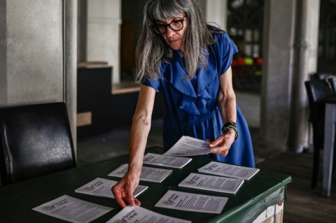 'The Greek people were, and still are, preoccupied with daily survival,' says Vasiliki Grammatikogianni, a co-chair of the Green and Purple alliance