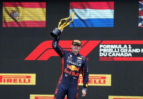 Red Bull boss hails Max Verstappen after 100th win for the team in Montreal 