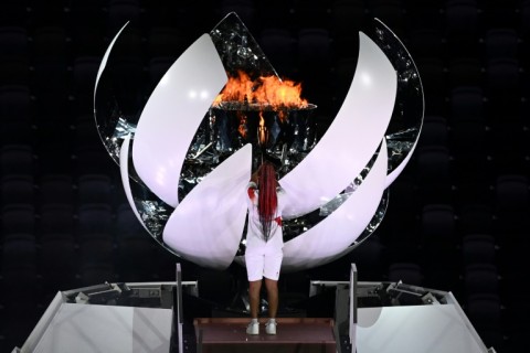 Japan's tennis star Naomi Osaka lit the flame at the opening ceremony of the pandemic-delayed Tokyo 2020 Games, which took place in 2021