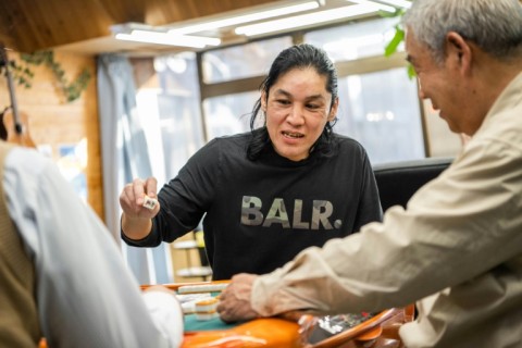 Motomura admits his motivations are tied up in his personal circumstances, including a difficult childhood