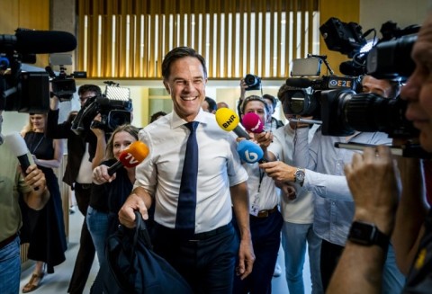 Dutch Prime Minister Mark Rutte said he had 'mixed feelings' about bowing out of politics