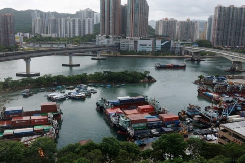 The Hong Kong Observatory has warned of possible flooding in low-lying areas 
