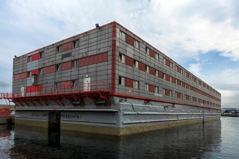 The Bibby Stockholm barge is expected to house 500 asylum-seekers from later this month