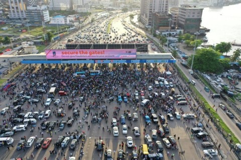 The Lekki tollgate in Lagos was the epicentre of the 2020 protests against police brutality