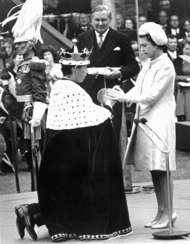 Prince Charles was made Prince of Wales in 1958