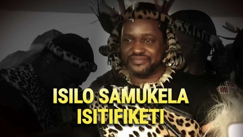 President Cyril Ramaphosa hands over certificate of recognition to King MisuZulu KaZwelithini