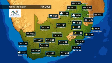 Weather Forecast | Friday, 29 September 2023 - eNCA