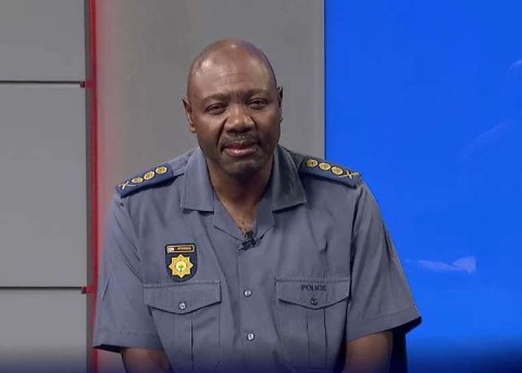 Gauteng Police Commissioner Tommy Mthombeni.