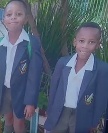 Two primary school siblings, Khethelo Zulu and Hlompho Mofokeng, buried at Etwatwa in Ekurhulen