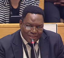 National Police Commissioner Fannie Masemola, is testifying before the Parliament’s Ad Hoc Committee 