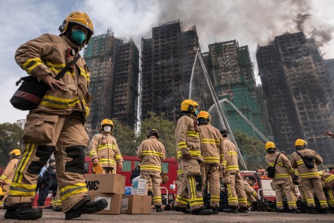 Hong Kong officials continue searching for hundreds of missing residents
