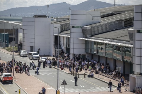 International departures remain suspended after fire at Cape Town International Airport