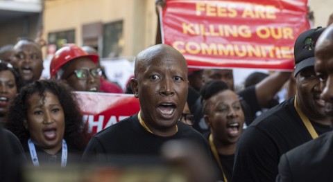 Malema accuses Ramaphosa of 'recycling promises' in SONA