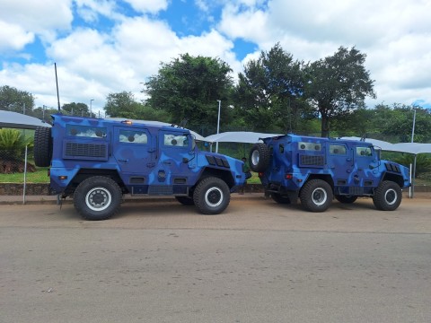 New vehicles for the Border Management Authority. 