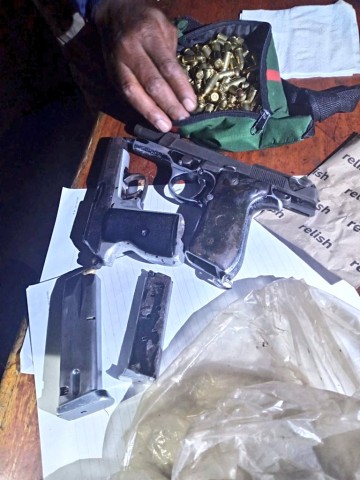 Thirteen alleged zama zama’s were arrested in Johannesburg on Tuesday. Photo supplied