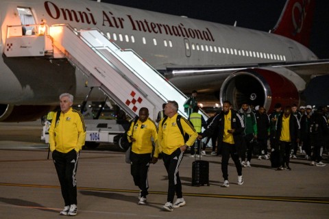 Bafana Bafana land in Mexico for World Cup