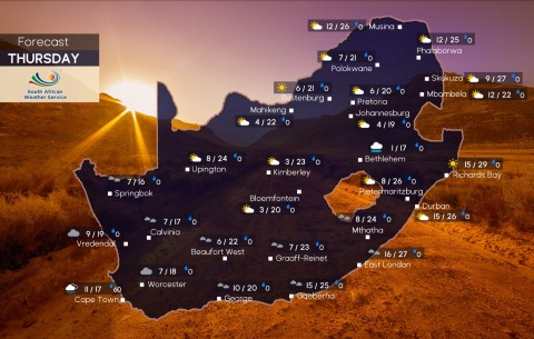 Weather forecast | Wednesday, 11 June 2026 - eNCA