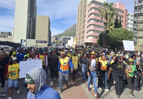Khayelitsha residents take service delivery grievances to Parliament