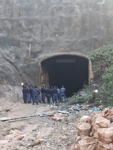 Photo: eNCA Underground Conditions and Rescue Challenges