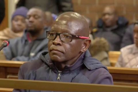 Vergewaltigungsangeklagter Kirchenführer aus Soweto vor dem Obersten ...