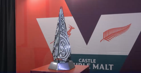 Rugby's Greatest Rivalry trophy unveiled