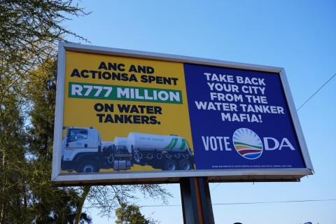 DA ernennt aktuelle Wassertanker in Tshwane - | Lesufi