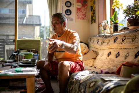 Fisherman Haruo Ono speaks with AFP ahead of the Japanese government's decision about the release of treated water from the crippled Fukushima nuclear plant